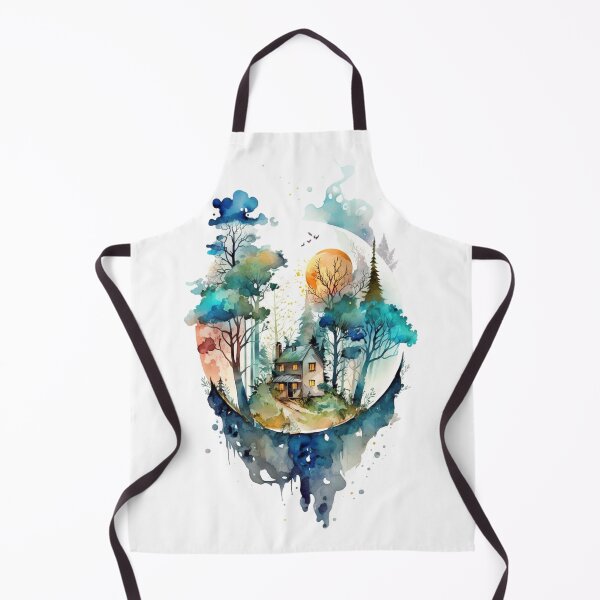 Item preview, Cozy forest house surrounded with trees 3 designed and sold by SMCLN.