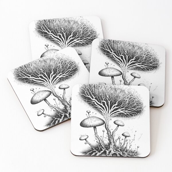 Item preview, mushrooms designed and sold by Gaviani Design Studio.