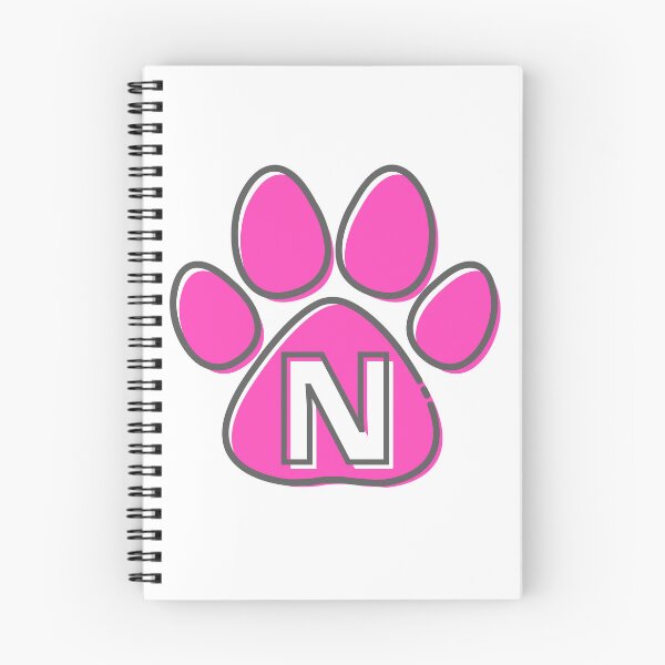 Item preview, Pink Paw Monogram N designed and sold by Lyssarien.