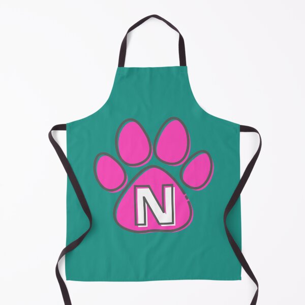 Item preview, Pink Paw Monogram N designed and sold by Coffee Lifestyle.