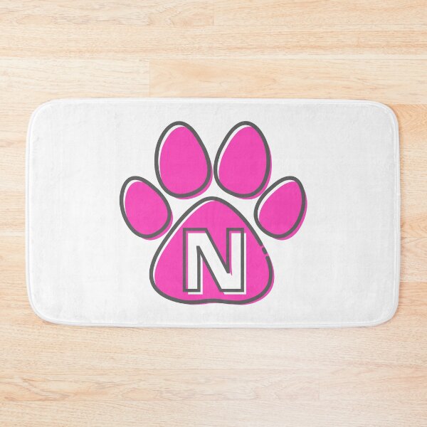 Item preview, Pink Paw Monogram N designed and sold by Coffee Lifestyle.