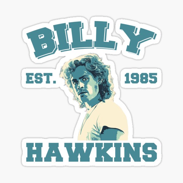 Item preview, Stranger Things Billy designed and sold by chrlalexandru.