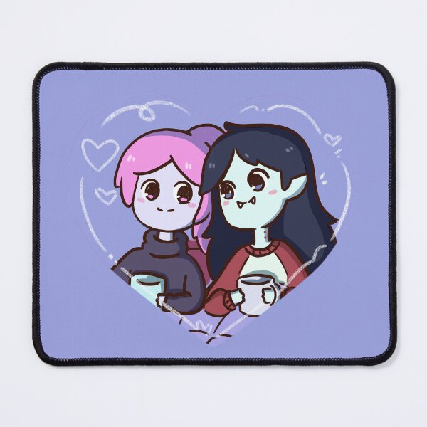 Item preview, Marceline and Princess Bubblegum Heart - The Adventure time designed and sold by espaciod.