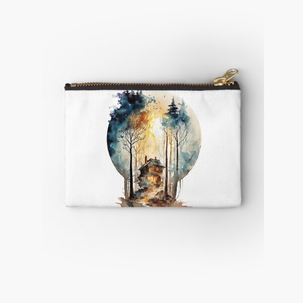 Item preview, Cozy forest house surrounded with trees 5 designed and sold by SMCLN.