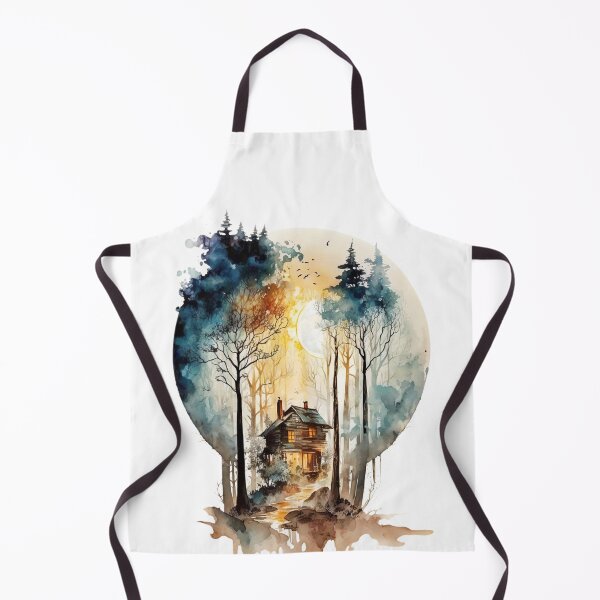 Item preview, Cozy forest house surrounded with trees 5 designed and sold by SMCLN.