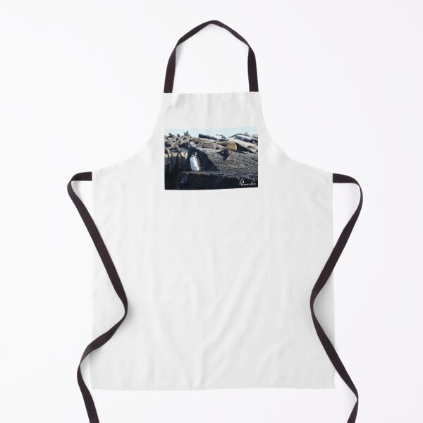 Item preview, Galapagos Penguin guarding Marine Iguanas designed and sold by SBPenguins.