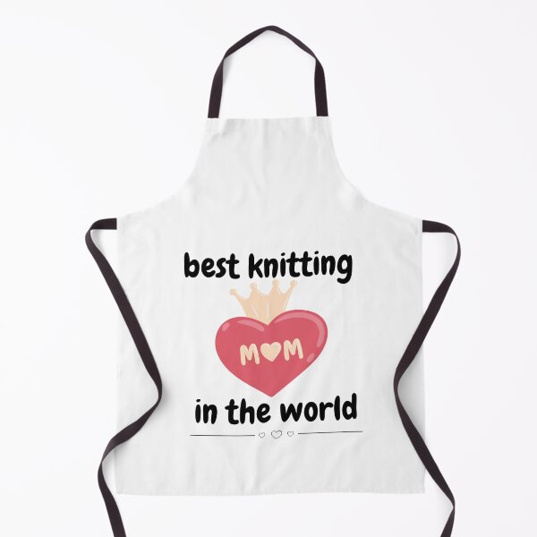 Item preview, best knitting mom in the world designed and sold by smilup.