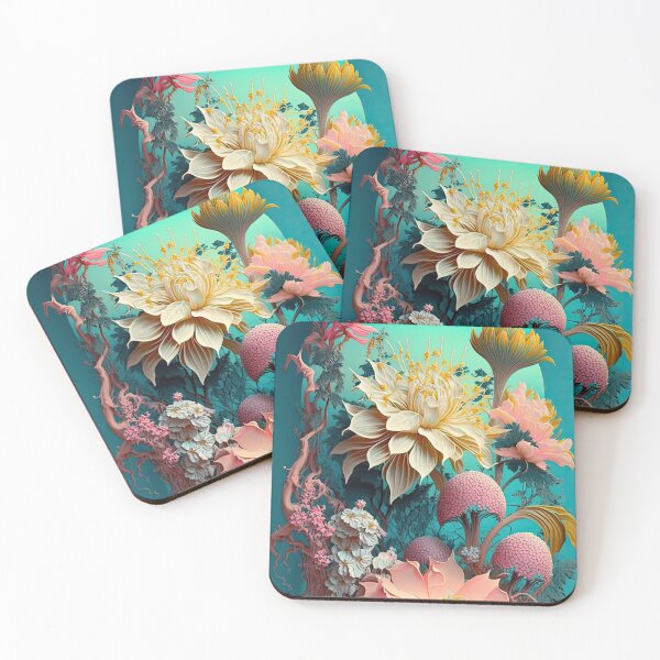 Item preview, Oriental Floral World 15 designed and sold by inoculum-art.