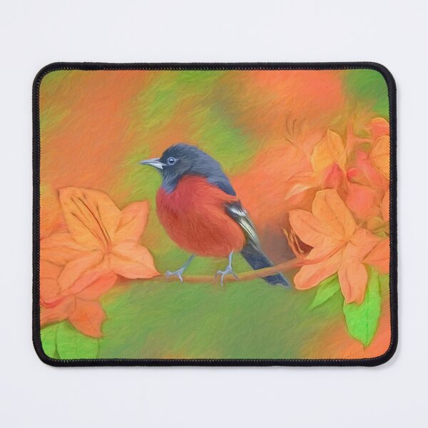 Item preview, Orchard Oriole Painting - Original Art designed and sold by alpendesigns.