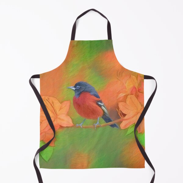 Item preview, Orchard Oriole Painting - Original Art designed and sold by alpendesigns.