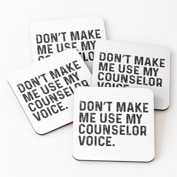Item preview, Don't Make Me Use My Counselor Voice designed and sold by kamrankhan.