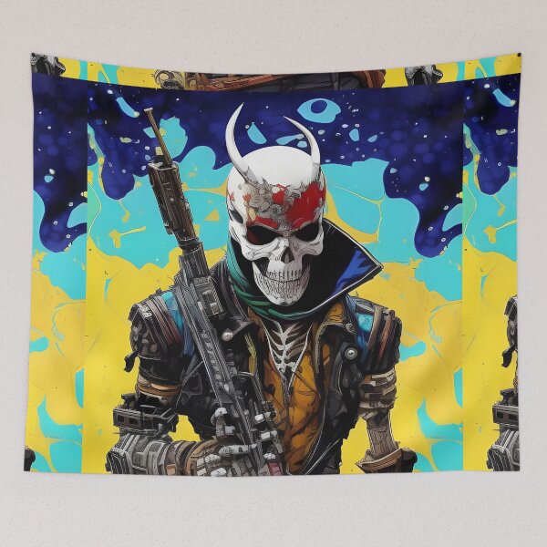 Item preview, Psychedelic Skull #35 designed and sold by mrbribe.