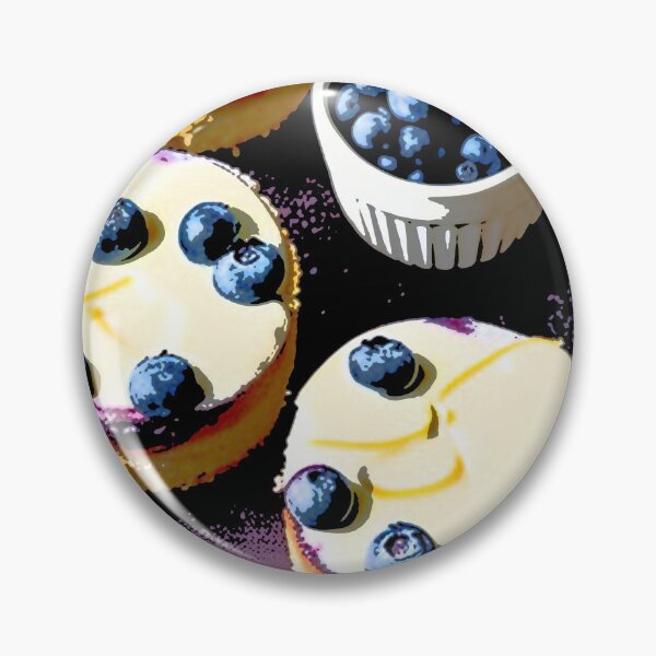 Item preview, Blueberry cheesecake bites poster art <3 designed and sold by Woodchucky.