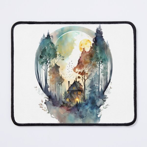 Item preview, Cozy forest house surrounded with trees 6 designed and sold by SMCLN.