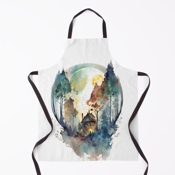 Item preview, Cozy forest house surrounded with trees 6 designed and sold by SMCLN.