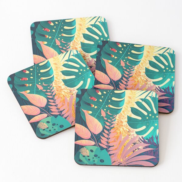 Item preview, colorful jungle designed and sold by MckennaiiShop.