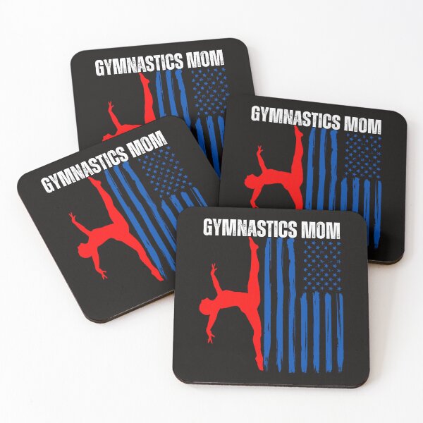 Item preview, Gymnastics Mom American Flag USA Cute Mom Gymnast Mother Day  designed and sold by Sarah38.