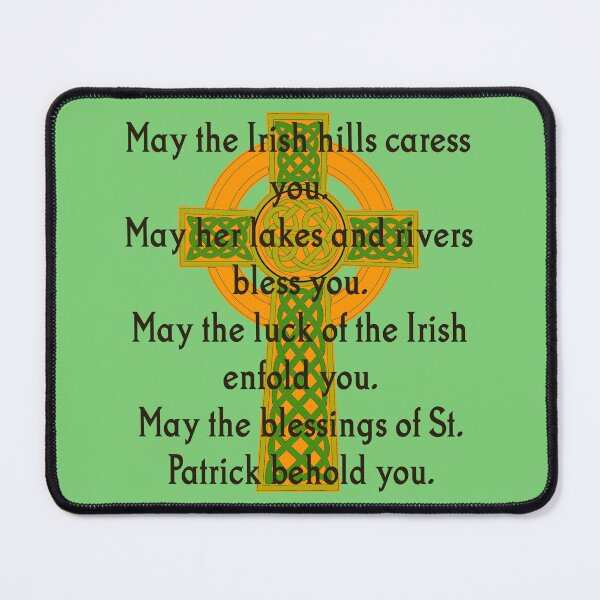 Item preview, May The Irish Hills Caress You - Irish Quote designed and sold by CrankyOldDude.