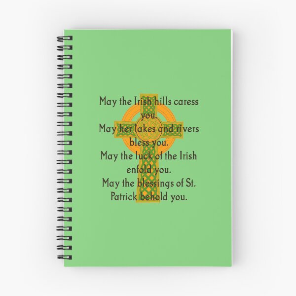 Item preview, May The Irish Hills Caress You - Irish Quote  designed and sold by CrankyOldDude.