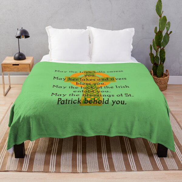 Item preview, May The Irish Hills Caress You - Irish Quote  designed and sold by CrankyOldDude.