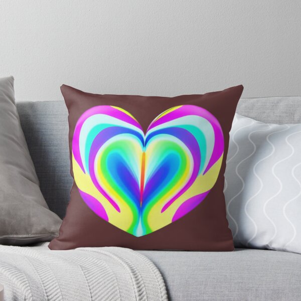 Artikelvorschau, Regenbogenherz entworfen und verkauft von Digiheart.