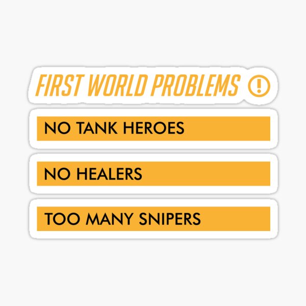 Item preview, First World Problems designed and sold by Wild Brushes.