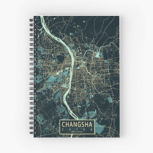 Item preview, Changsha City Map of Hunan, China - Summer designed and sold by deMAP.