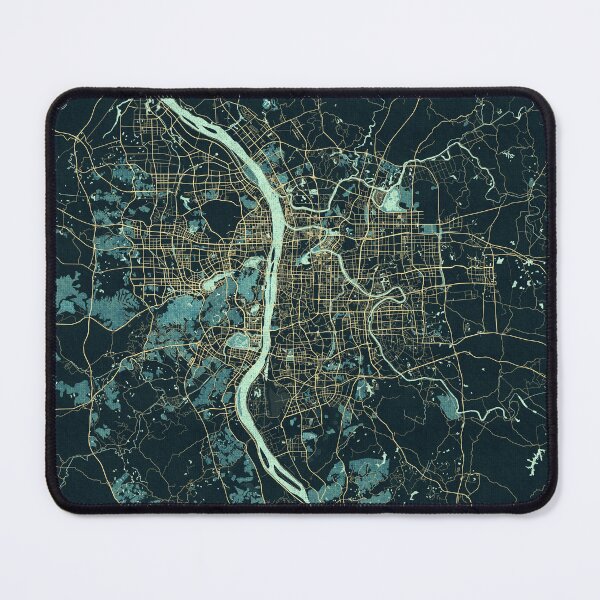Item preview, Changsha City Map of Hunan, China - Summer designed and sold by deMAP.