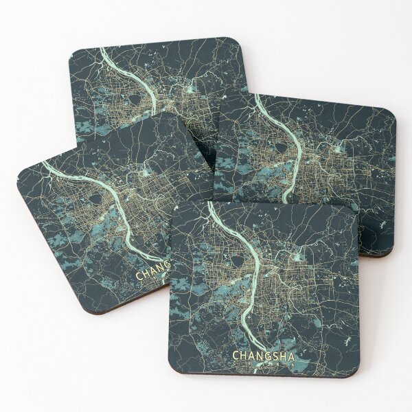 Item preview, Changsha City Map of Hunan, China - Summer designed and sold by deMAP.