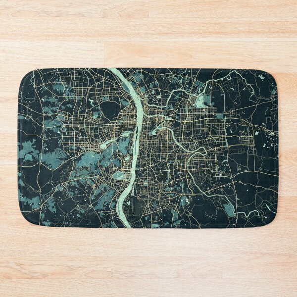 Item preview, Changsha City Map of Hunan, China - Summer designed and sold by deMAP.