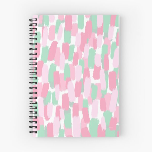Item preview, Pastel Green and Pink Paint Brush Effect designed and sold by OneThreeSix.