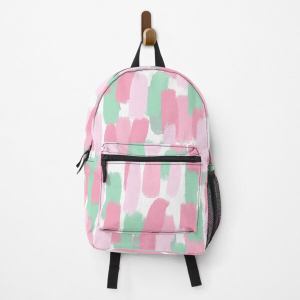 Item preview, Pastel Green and Pink Paint Brush Effect designed and sold by OneThreeSix.