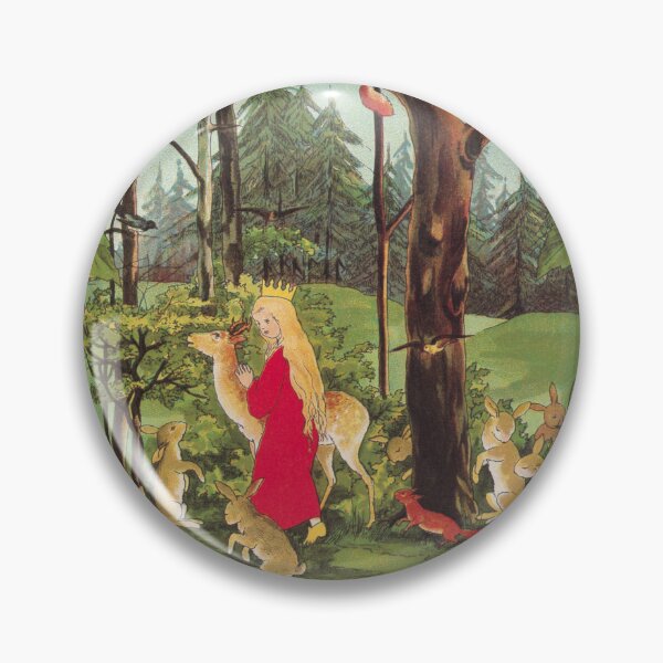 Item preview, Princess and Forest Animals Sibylle Von Olfers designed and sold by Deannaboh.