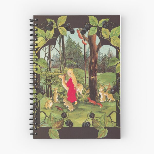 Item preview, Princess and Forest Animals Sibylle Von Olfers designed and sold by Deannaboh.