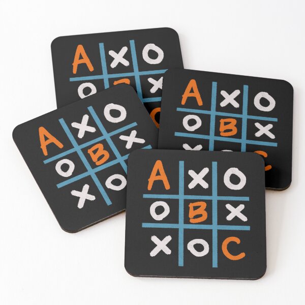 Artikelvorschau, ABC, Tick-Tack-Toe-Spiel entworfen und verkauft von Giovanni-c.
