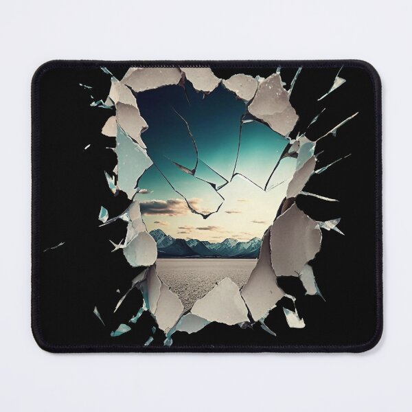 Item preview, cracked mirror designed and sold by Gaviani Design Studio.
