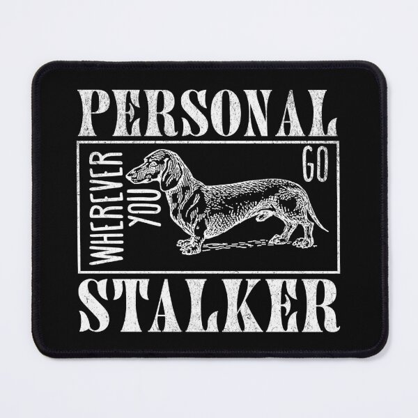 Item preview, Personal Stalker Dachshund Retro designed and sold by Hic21.
