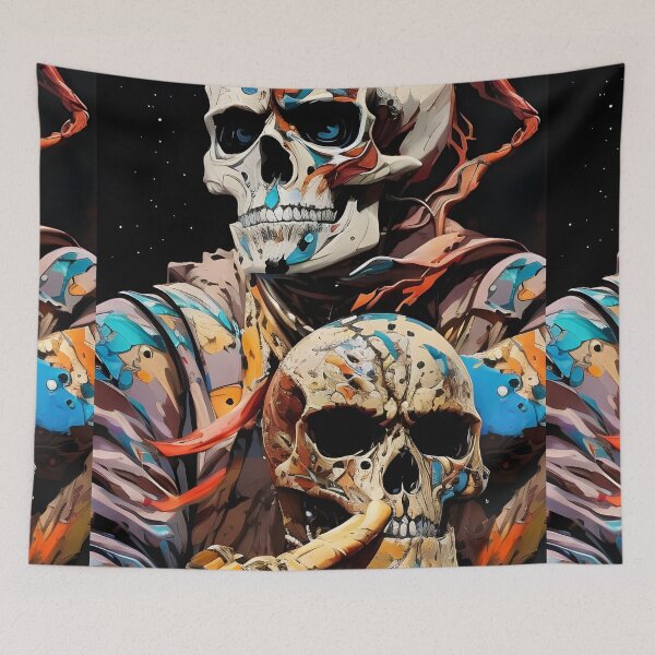 Item preview, Psychedelic Skull #40 designed and sold by mrbribe.