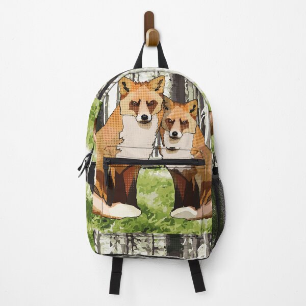 Item preview, Fox Family, Two Foxes by BeeFoxTree designed and sold by BeeFoxTree.