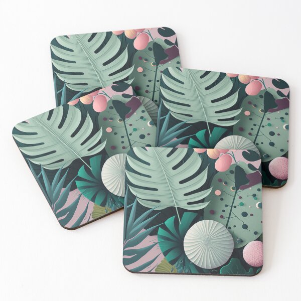 Item preview, pastel colored jungle designed and sold by MckennaiiShop.