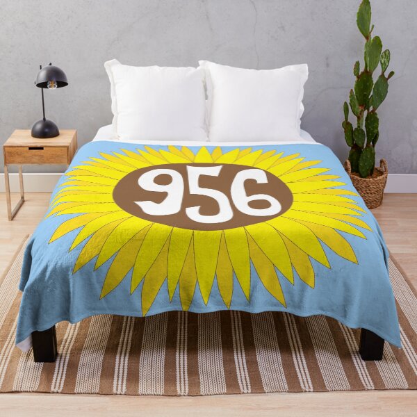 Item preview, Hand Drawn Texas Sunflower 956 Area Code designed and sold by itsrturn.