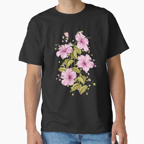 Aperçu de l'œuvre Motif de fleurs d'hibiscus - Fleurs tropicales créée et vendue par Ayesha Saleem.