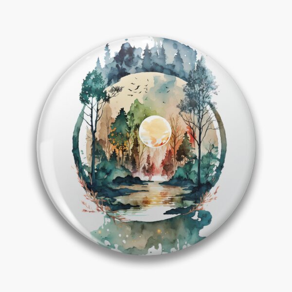 Item preview, River in the forest designed and sold by SMCLN.