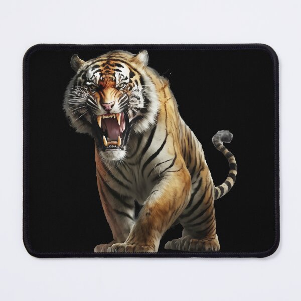 Item preview, Fear Da Tiger – Unleash the Power of this Fearless Animal designed and sold by Kamran-Sharjeel.