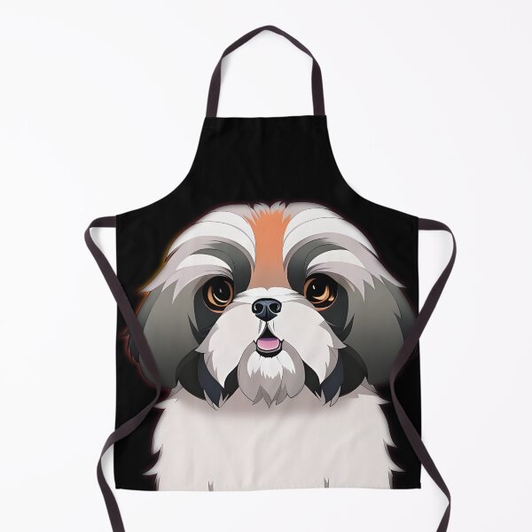 Item preview, Cute Shih Tzu Puppy, cartoon drawing, Ai Generated Art designed and sold by ACC .