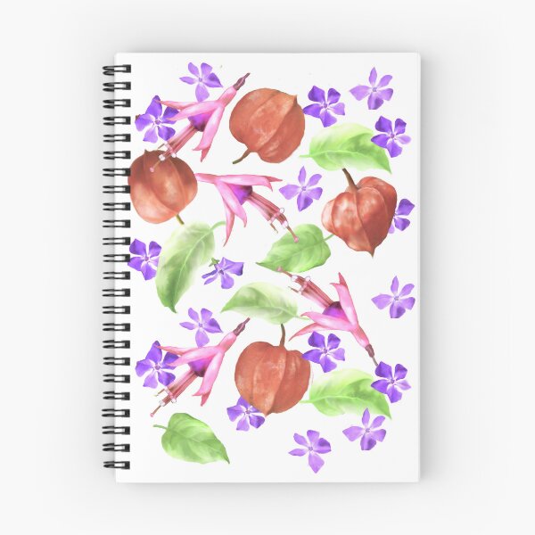Item preview,  Fuchsia Physalis  Seamless Pattern Design designed and sold by Tina Veenstra.