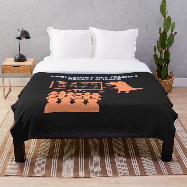Item preview, PROFESSOR T-REX IS TEACHING ROCKET SCIENCE  designed and sold by TechLaughs.