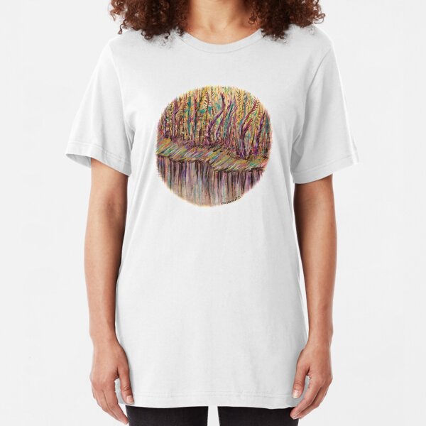 "GOYA" (urdu) - the transporting suspension of disbelieve, that can occur in good story telling Slim Fit T-Shirt