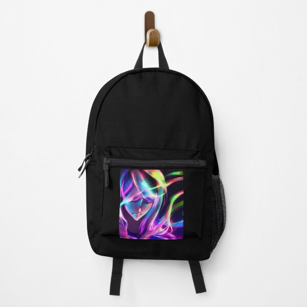 Item preview, Girl portrait in laser shadow - hologram style designed and sold by Dalive.