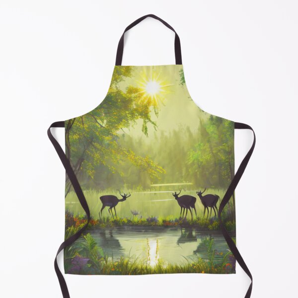 Item preview, The Enchanted Lake and its Deer Herd designed and sold by WBP Mart.